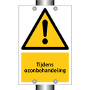 Tijdens ozonbehandeling
