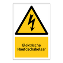 Elektrische Hoofdschakelaar