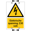 Elektrische spanning 230 volt