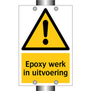 Epoxy werk in uitvoering