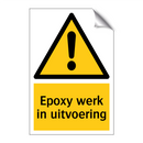Epoxy werk in uitvoering