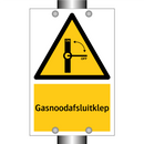 Gasnoodafsluitklep