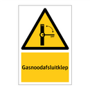 Gasnoodafsluitklep