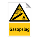 Gasopslag