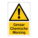Gevaar Chemische Morsing