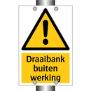 Draaibank buiten werking