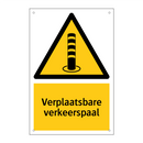 Verplaatsbare verkeerspaal