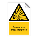 Gevaar voor propaanexplosie