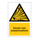 Gevaar voor propaanexplosie