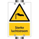 Sterke luchtstroom