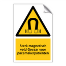 Sterk magnetisch veld Gevaar voor pacemakerpatiënten