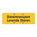 Dierentransport Levende Dieren