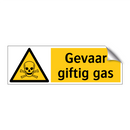 Gevaar giftig gas