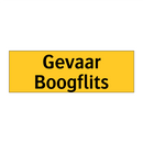 Gevaar Boogflits