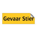 Gevaar Stier