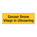 Gevaar Drone Vliegt in Uitvoering