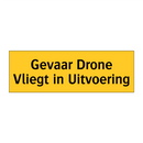 Gevaar Drone Vliegt in Uitvoering