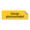 Gevaar glasvezelkabel