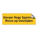 Gevaar Hoge Spanning Risico op Overlijden