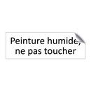 Peinture humide, ne pas toucher