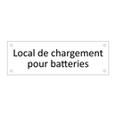Local de chargement pour batteries
