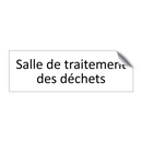 Salle de traitement des déchets