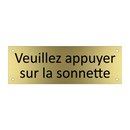 Veuillez appuyer sur la sonnette
