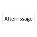atterrissage