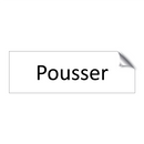 Pousser