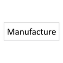 Manufacture