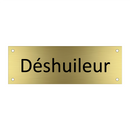 Déshuileur