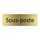 Sous-poste