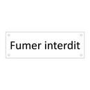 Fumer interdit