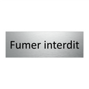 Fumer interdit