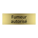 Fumeur autorisé