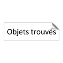Objets trouvés