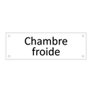 Chambre froide