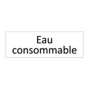 Eau consommable