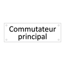Commutateur principal