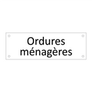 Ordures ménagères