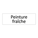 Peinture fraîche