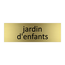 jardin d'enfants