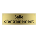 Salle d'entraînement