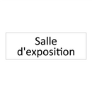 Salle d'exposition