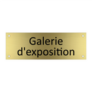 Galerie d'exposition