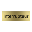 Interrupteur & Interrupteur & Interrupteur
