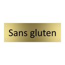 Sans gluten