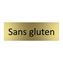 Sans gluten