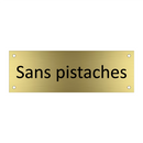 Sans pistaches