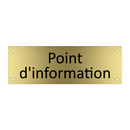 Point d'information